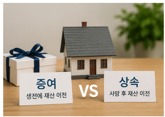 상속과 증여의 차이, 무엇이 유리할까?