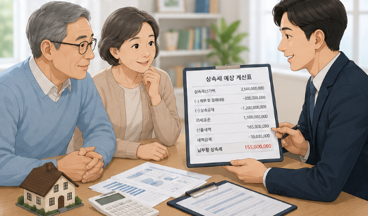 상속세 계산 방법 쉽게 알아보기|실제 상담 사례로 이해하는 상속세 계산법